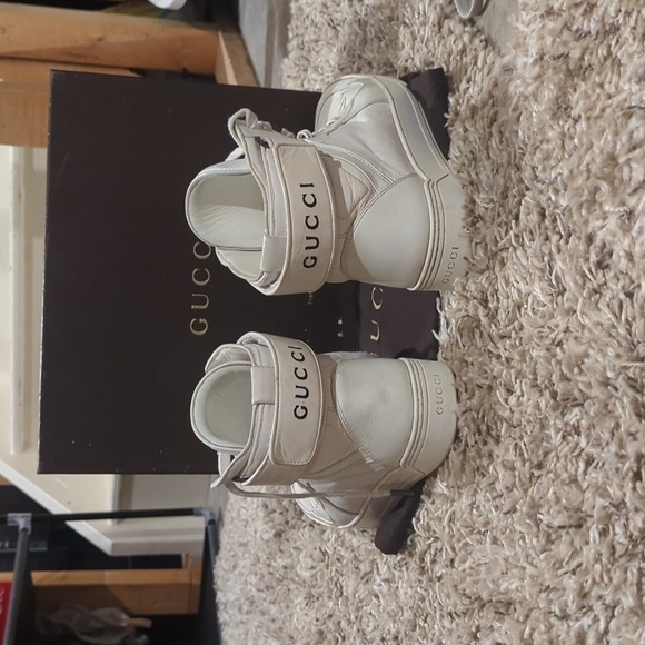 Size 8 Mens Gucci High Tops - Picture 5 of 8